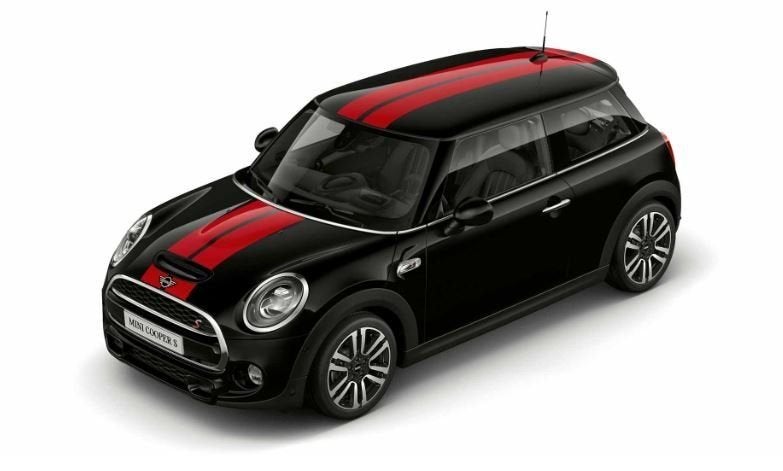 Sticker set striping bodykit rood MINI 3 drs F56 51142464290, Auto-onderdelen, Carrosserie en Plaatwerk, Mini, Nieuw, Ophalen