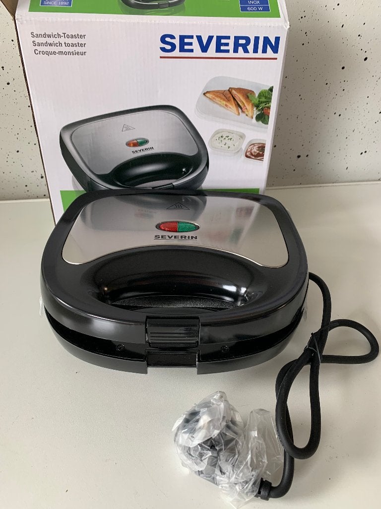 Severin SA 2969 - Sandwichtoaster, Severin Elektrogeräte GmbH, Verzenden, Nieuw, Service@severin.de