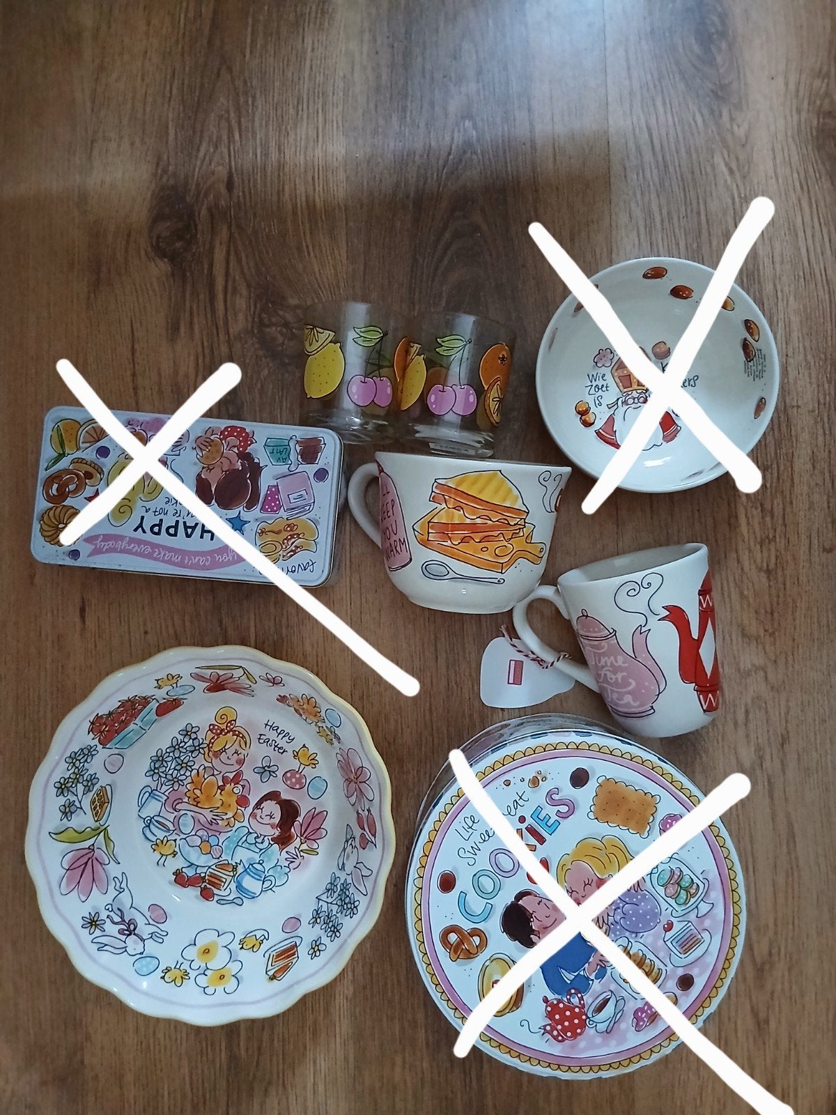 Blond Amsterdam servies - diverse items zgan, Blond Amsterdam, Ophalen of Verzenden, Zo goed als nieuw, Kop(pen) en/of Schotel(s)
