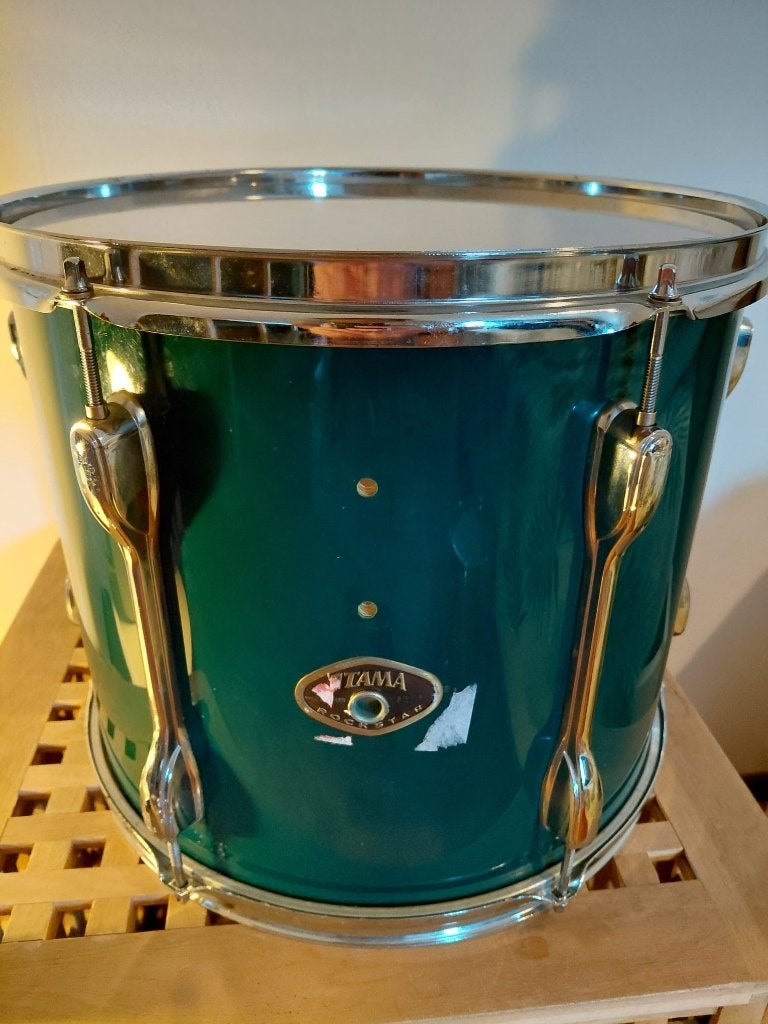 Tama rockstar 14" Floortom + beschermhoes, Ophalen of Verzenden, Zo goed als nieuw, Drums of Percussie