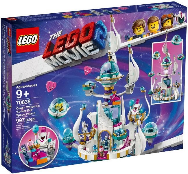LEGO The LEGO Movie 2 70838 -Koningin Wiedanook ruimtepaleis, Overige thema's, Lego, Info@lego.nl, Nieuw
