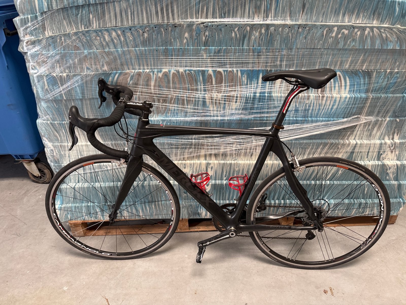 Eddy Merckx EMX 5 58cm racefiets - Volledig carbon Athena 11, Carbon, 10 tot 15 versnellingen, Zo goed als nieuw, 57 tot 61 cm