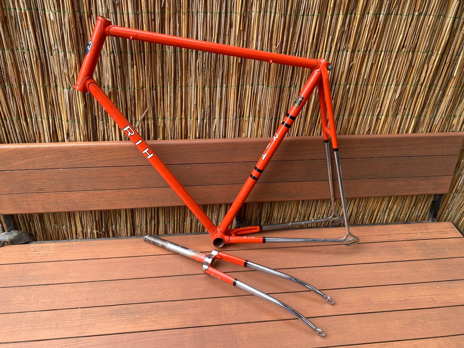 RIH Amsterdam Westerstraat Frame 63cm met Chrome Vorken, Frame, Gebruikt, Staal, Ophalen of Verzenden