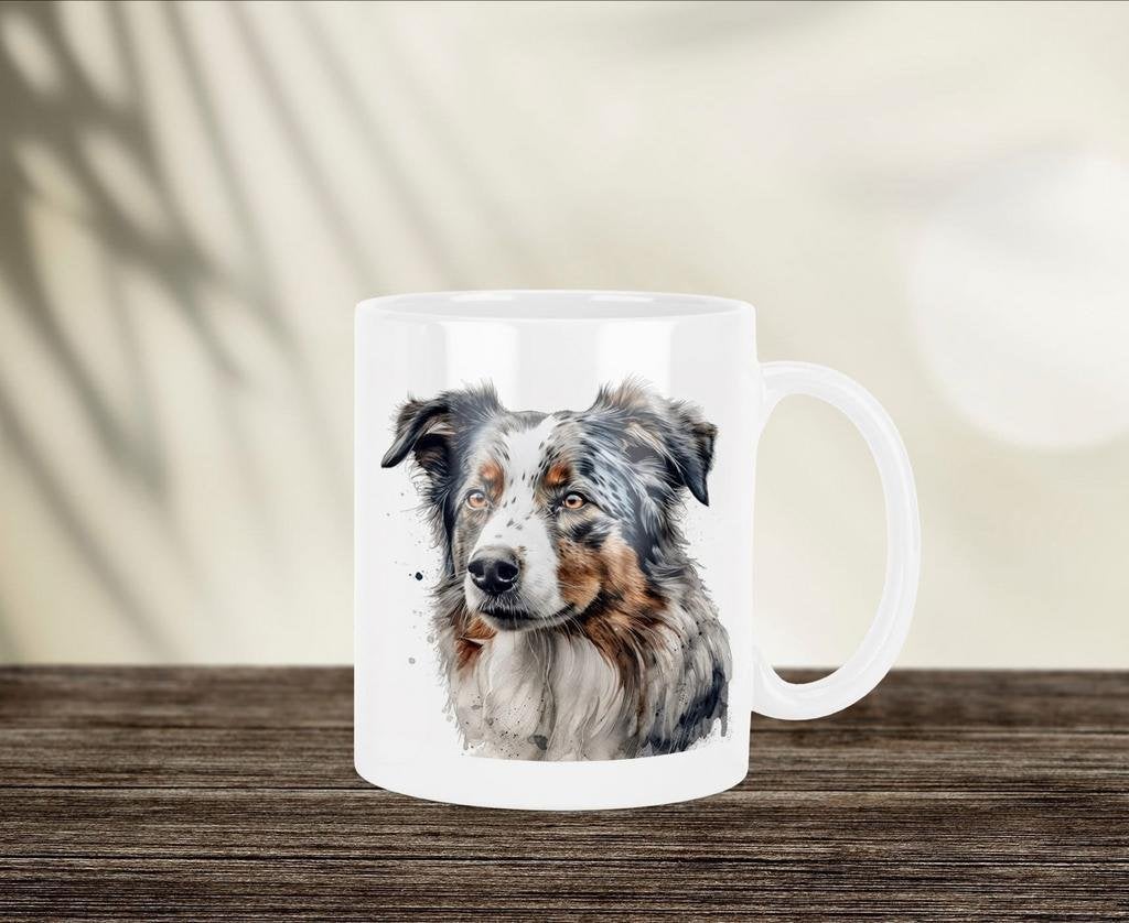 Australian Shepherd mok, Verzenden, Nieuw, Overige stijlen, Kop(pen) en/of Schotel(s)