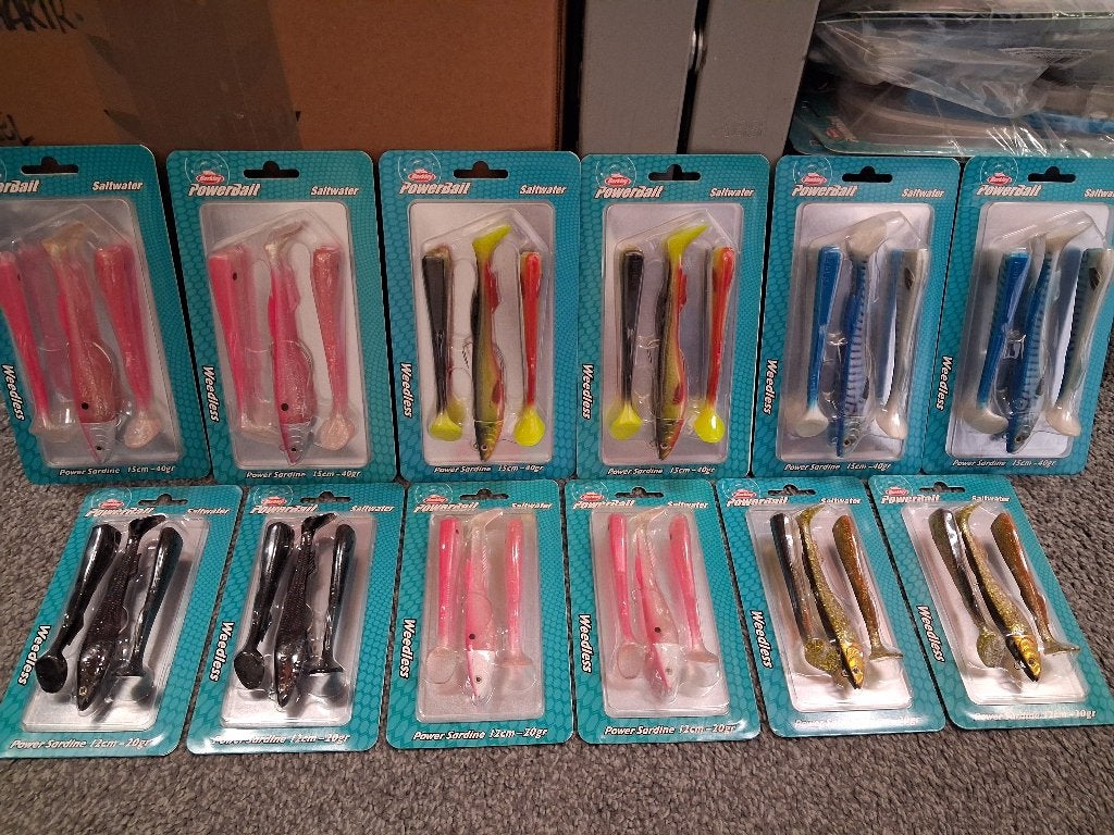 Mooi voor de zeebaars...Power Sardine Weedless.., Tinstraat, Overige typen, Nieuw, Ophalen of Verzenden