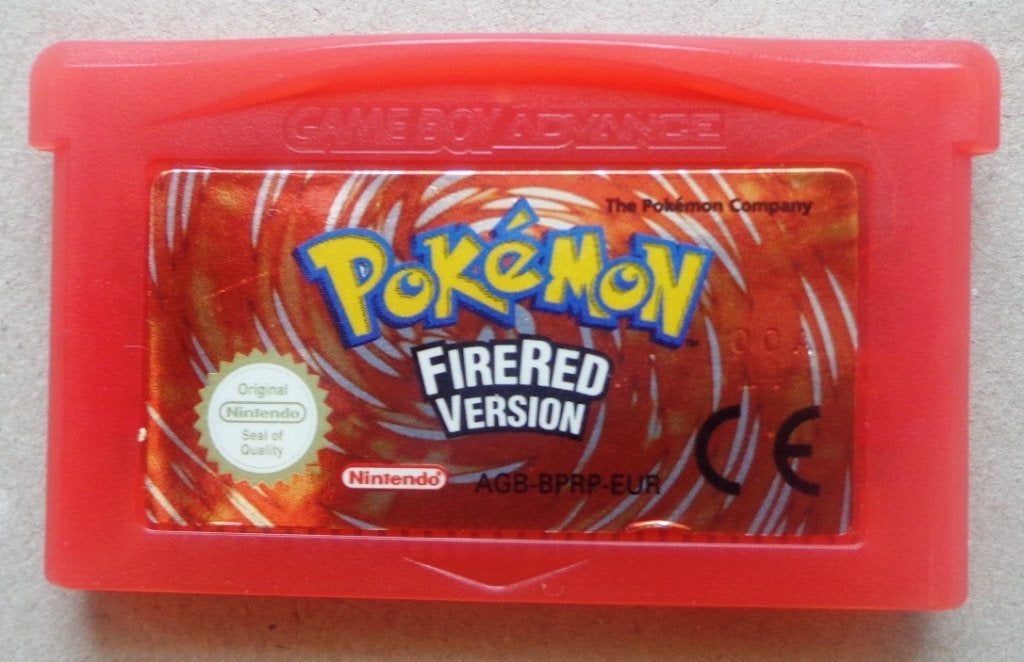 Pokemon Firered Version voor de Gameboy Advance, Avontuur en Actie, Gebruikt, 1 speler, Ophalen of Verzenden