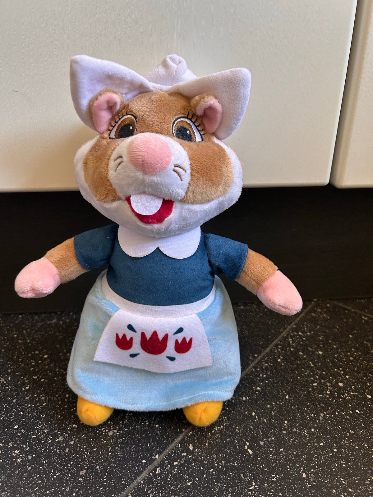 Albert Heijn Hamster Knuffel in Oud-Hollandse Klederdracht, Albert Heijn, Hamster, Ophalen of Verzenden, Zo goed als nieuw