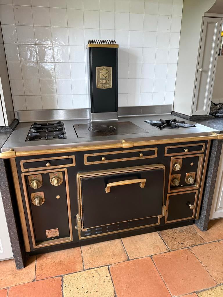 Molteni Fornuis 1.45 - Professionele Kookervaring, Witgoed en Apparatuur, Fornuizen, Ophalen, Gebruikt, 60 cm of meer, Grill