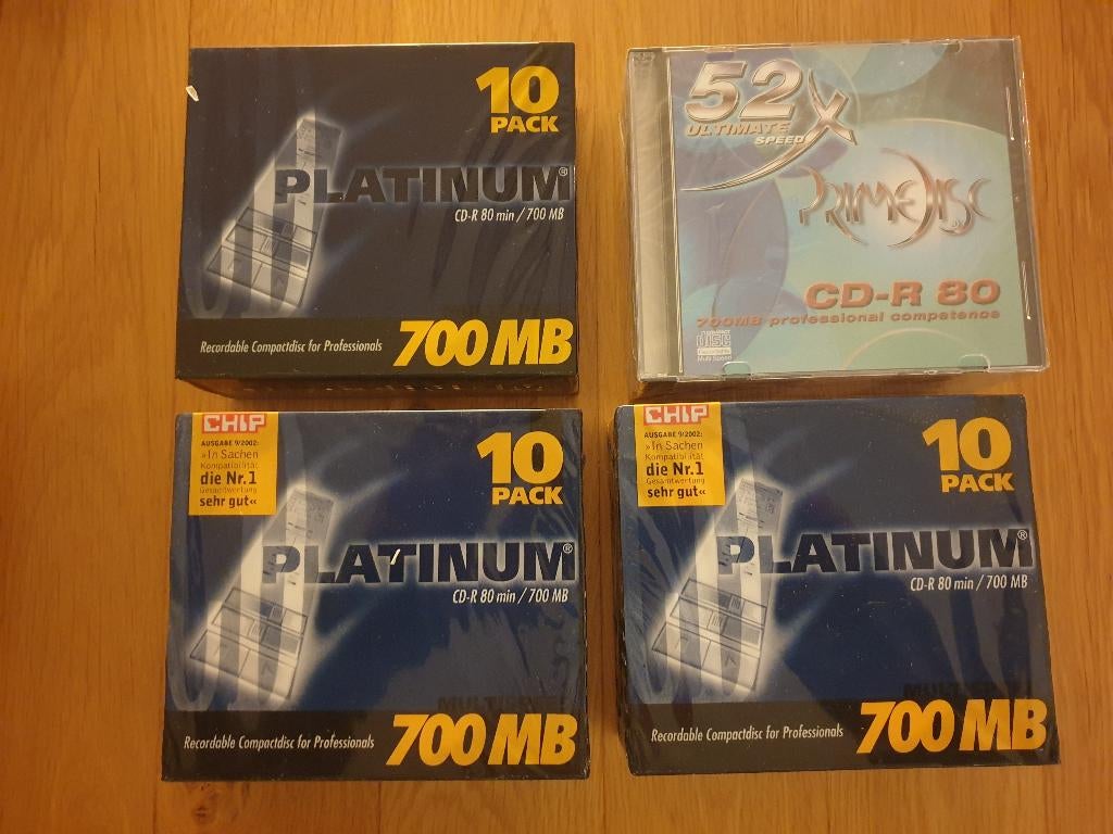 Beschrijfbare CD's, Ophalen, Nieuw