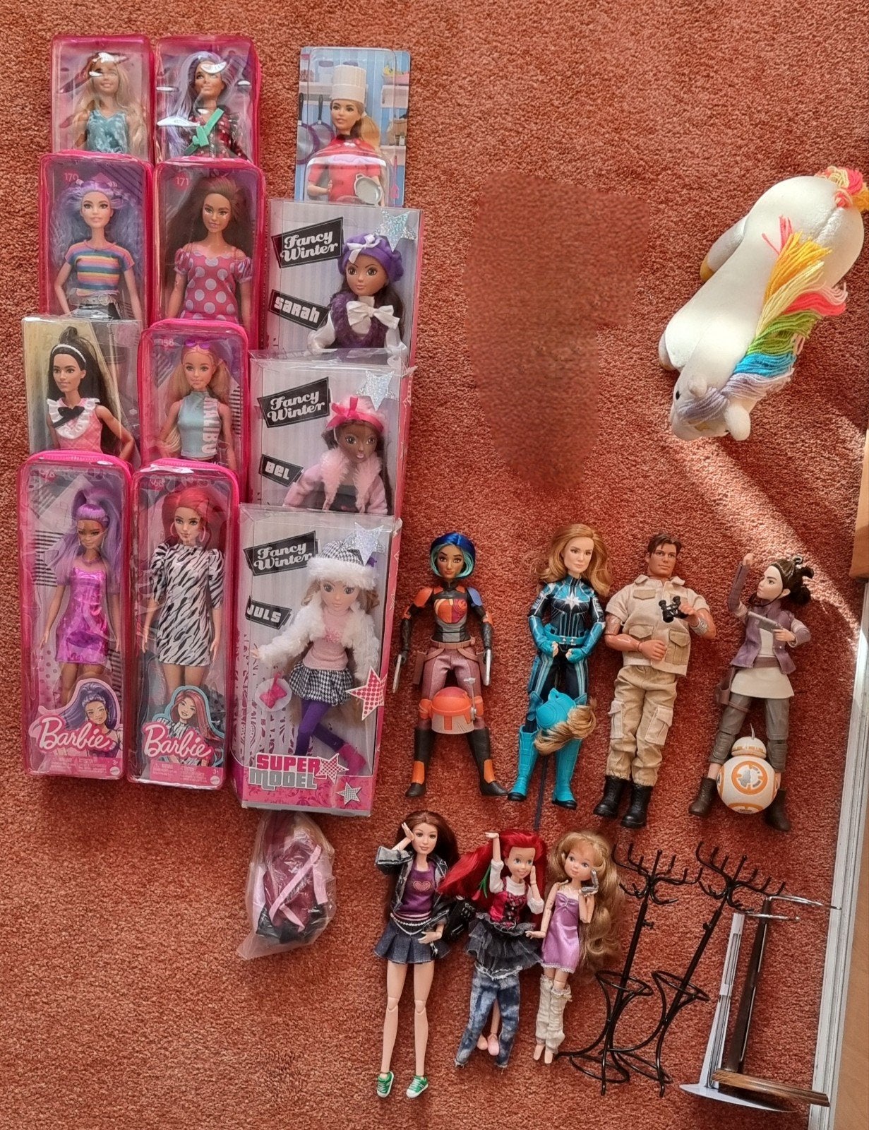Verschillende Barbie Fashionista poppen., Ophalen of Verzenden, Gebruikt, Pop