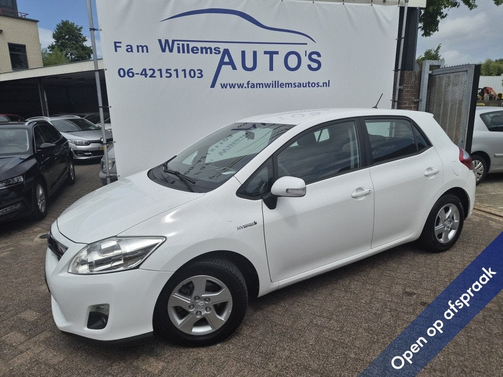 Toyota Auris 1.8 Full Hybrid Bns (bj 2012, automaat), Auto's, Toyota, Bedrijf, Te koop, Auris, ABS, Airbags, Airconditioning, Alarm