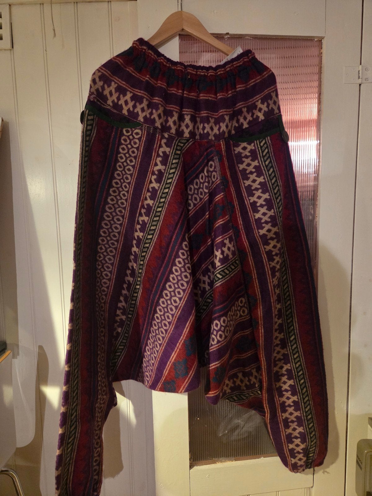 Handgemaakte warme harembroek, Meerkleurig, Maat 42/44 (L), Nieuw, Ophalen of Verzenden