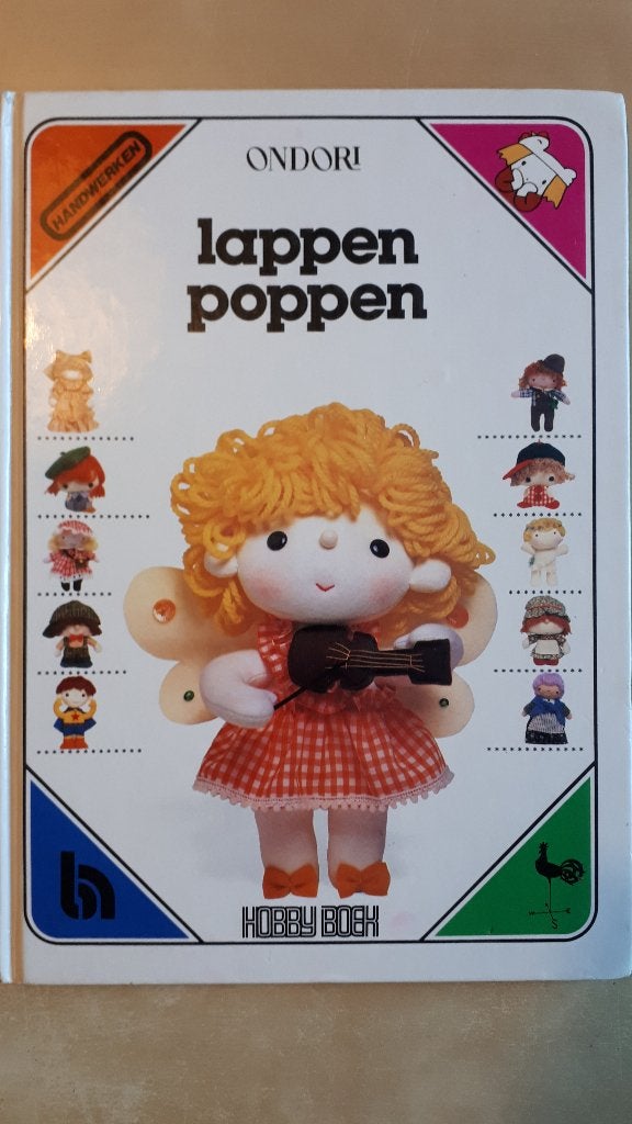 Lappen poppen handwerkboek, Boeken, Ophalen, Zo goed als nieuw, Poppen maken, Onbekend