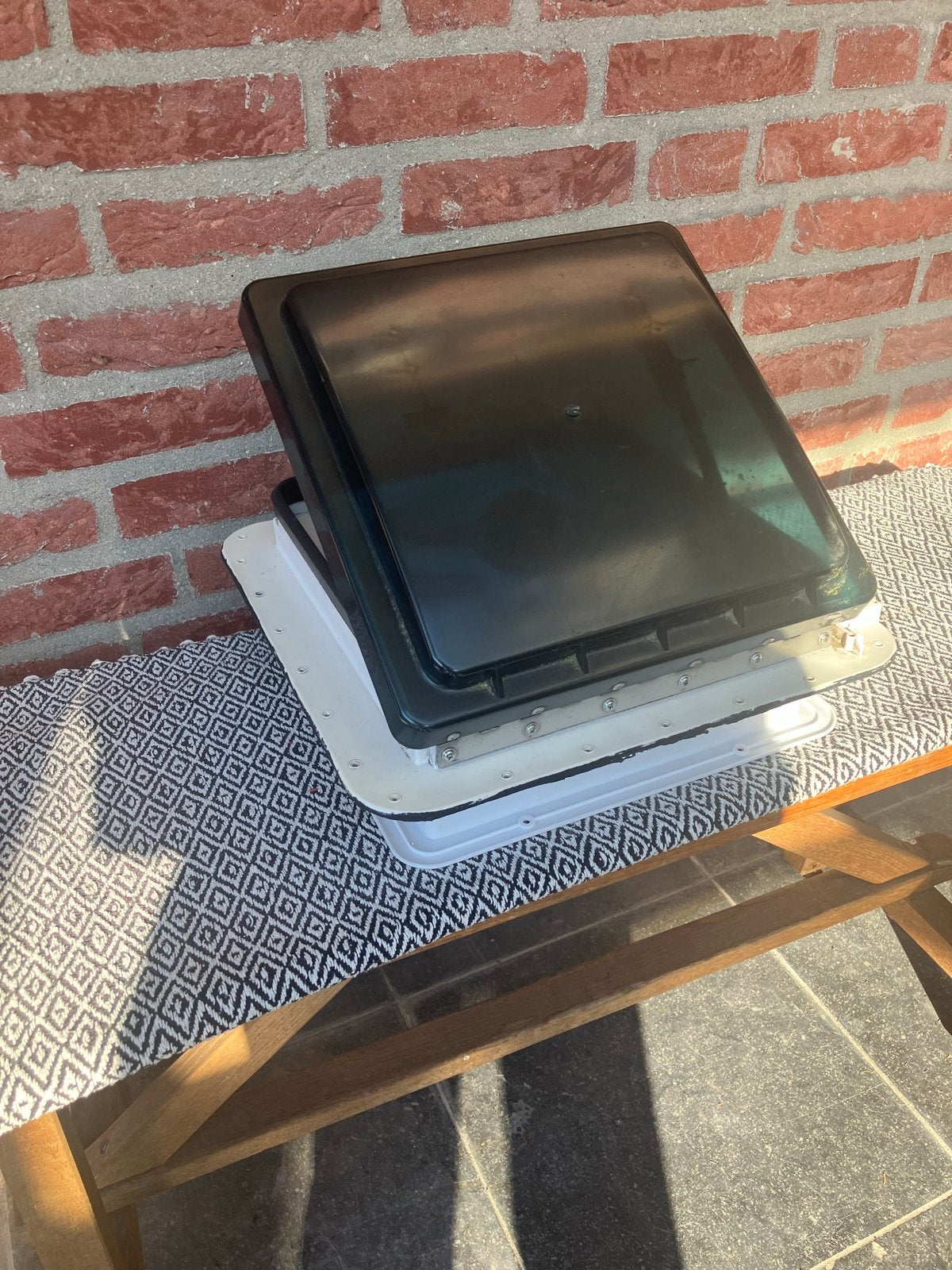 Dakluik met ventilator voor camper/caravan, Caravans en Kamperen, Ophalen, Gebruikt