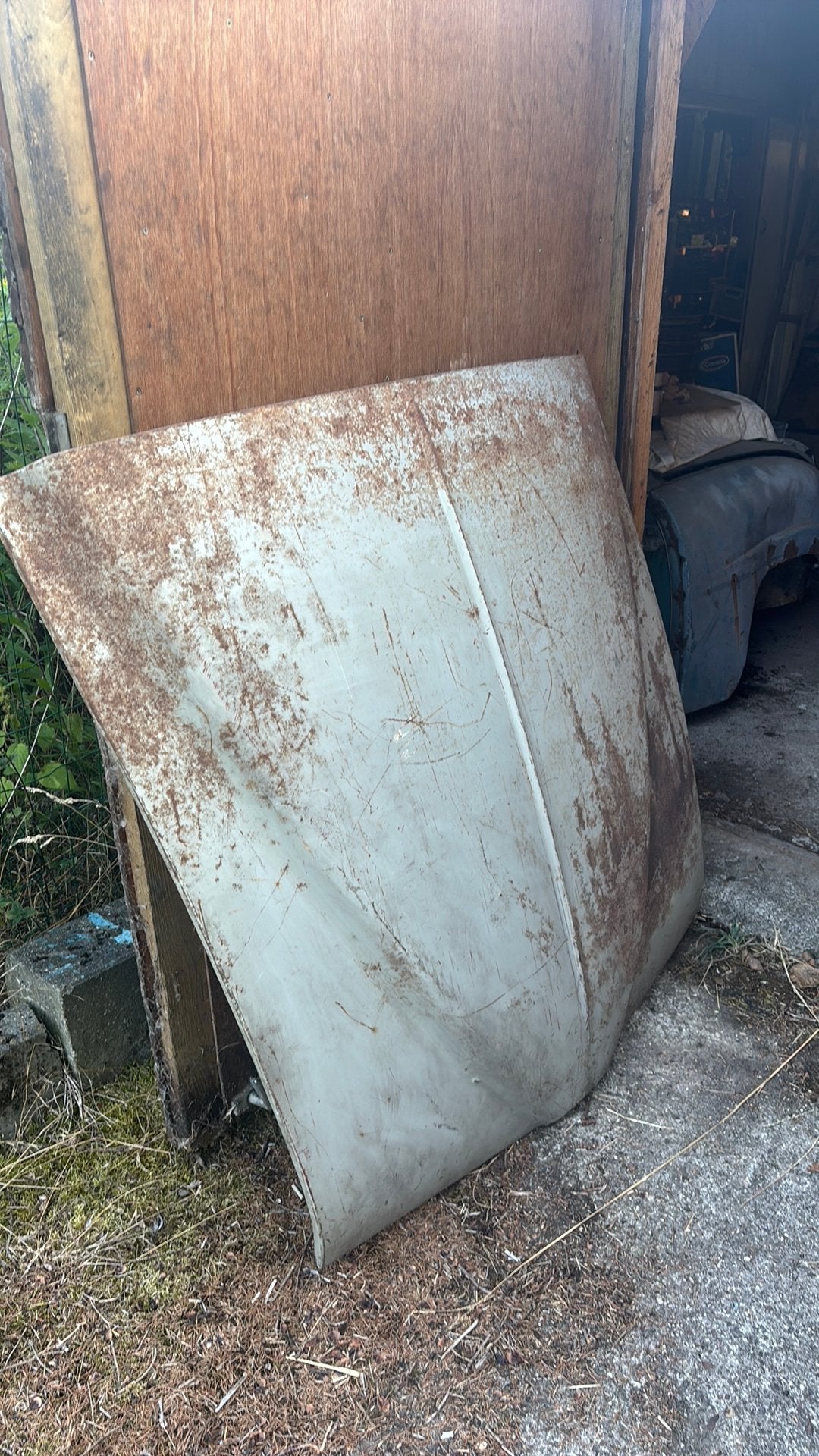 Motorkap Saab 95/96, Ophalen, Gebruikt