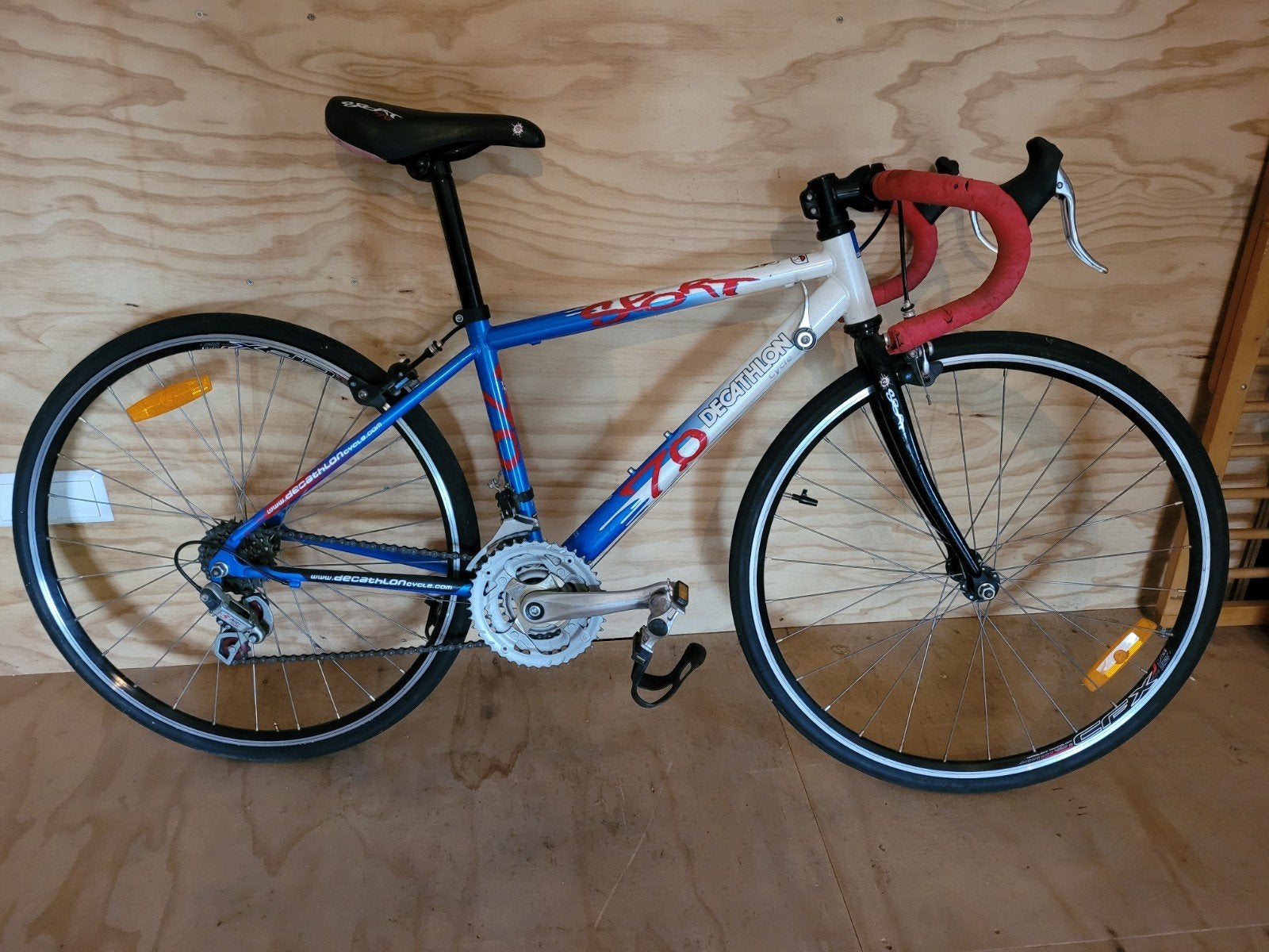 Kinder racefiets 24 inch voor 8-11 jaar, Gebruikt, 10 tot 15 versnellingen, Velgrem, Aluminium