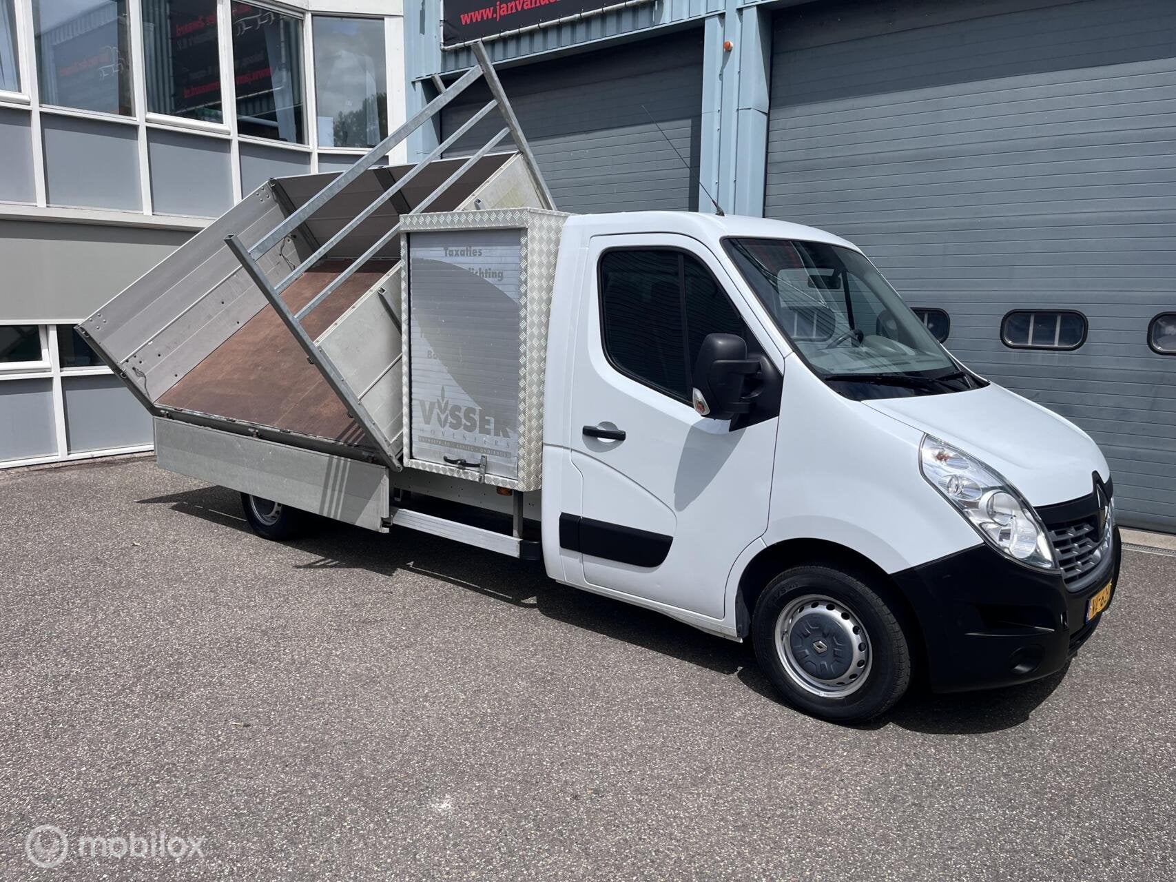 Renault Master T35 2.3 Kipper openlaadbak Pick up., Euro 5, 125 pk, Gebruikt, 4 cilinders