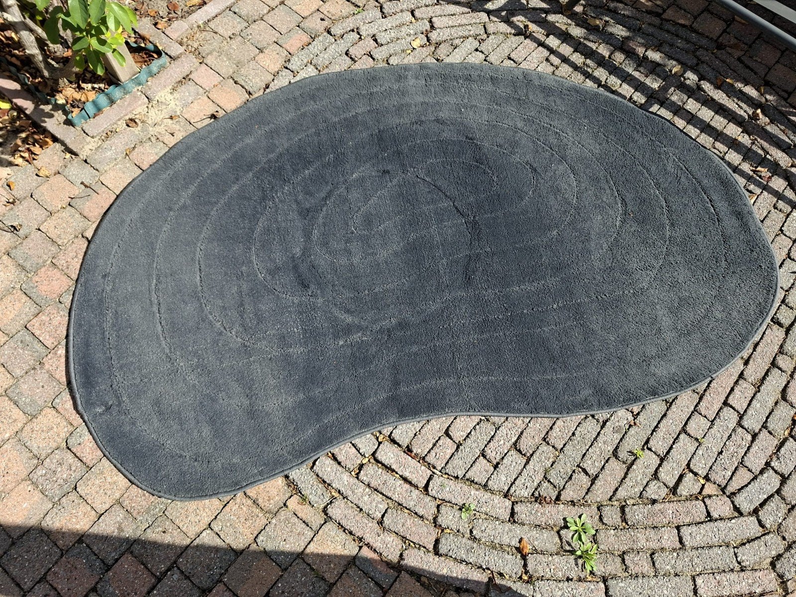 Vloerkleed Pebla Antraciet - 170x200 cm, Gebruikt, 150 tot 200 cm, 200 cm of meer, Ophalen of Verzenden