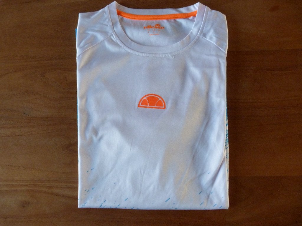 Sportshirt, Ellesse, wit, maat L, Kleding | Heren, Maat 48/50 (M), Wit, Zo goed als nieuw, Algemeen