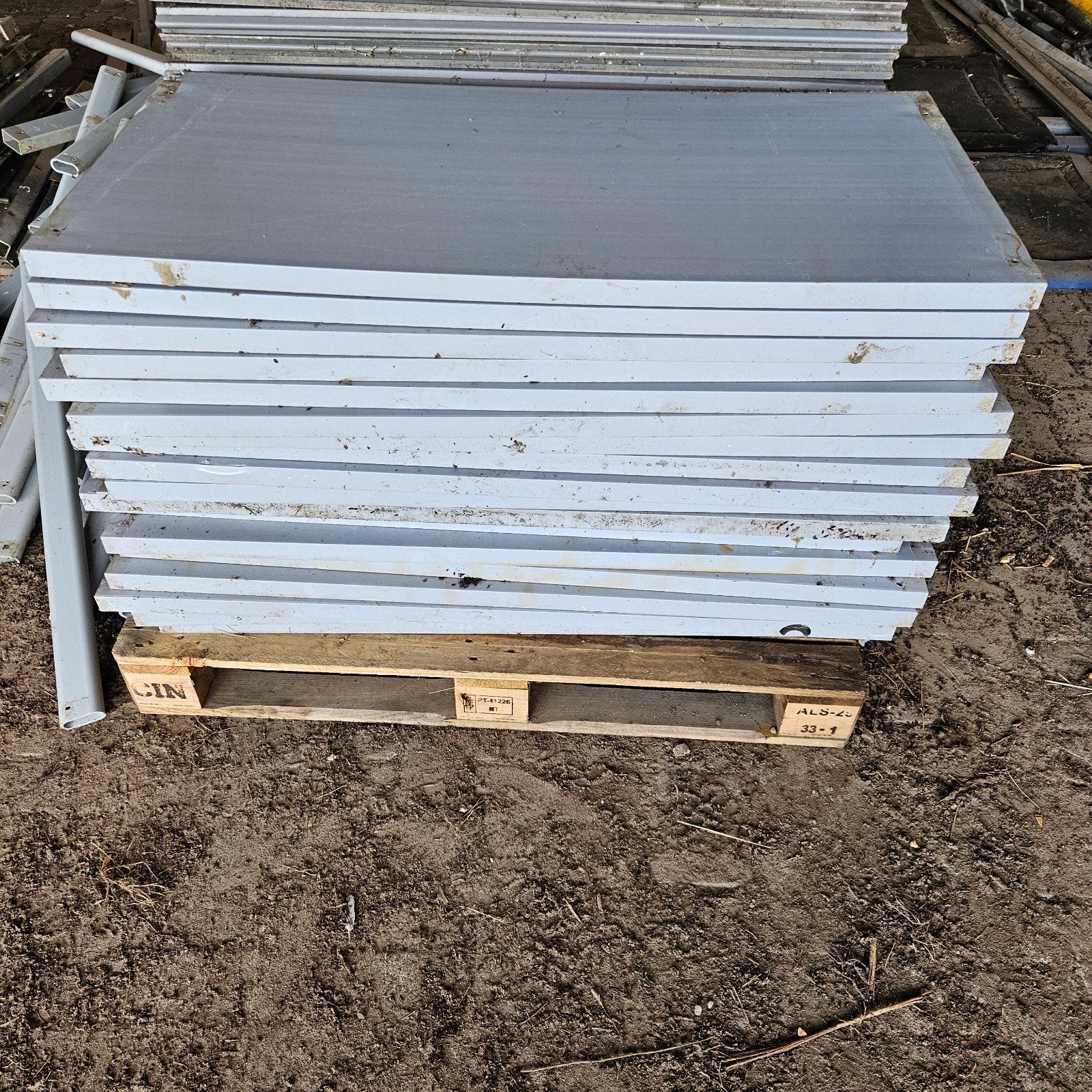kunststof platen panelen planken, Ophalen, Gebruikt, Overige materialen