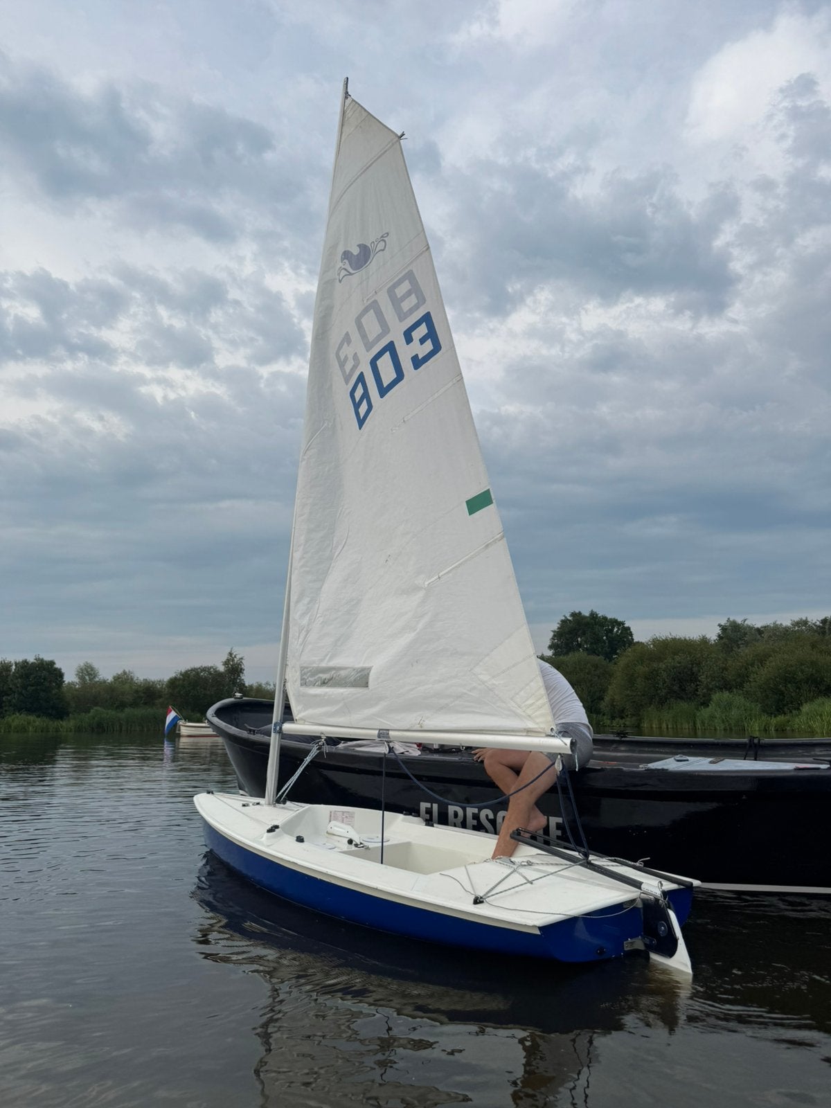 Splash zeilboot, Watersport en Boten, Ophalen, Gebruikt