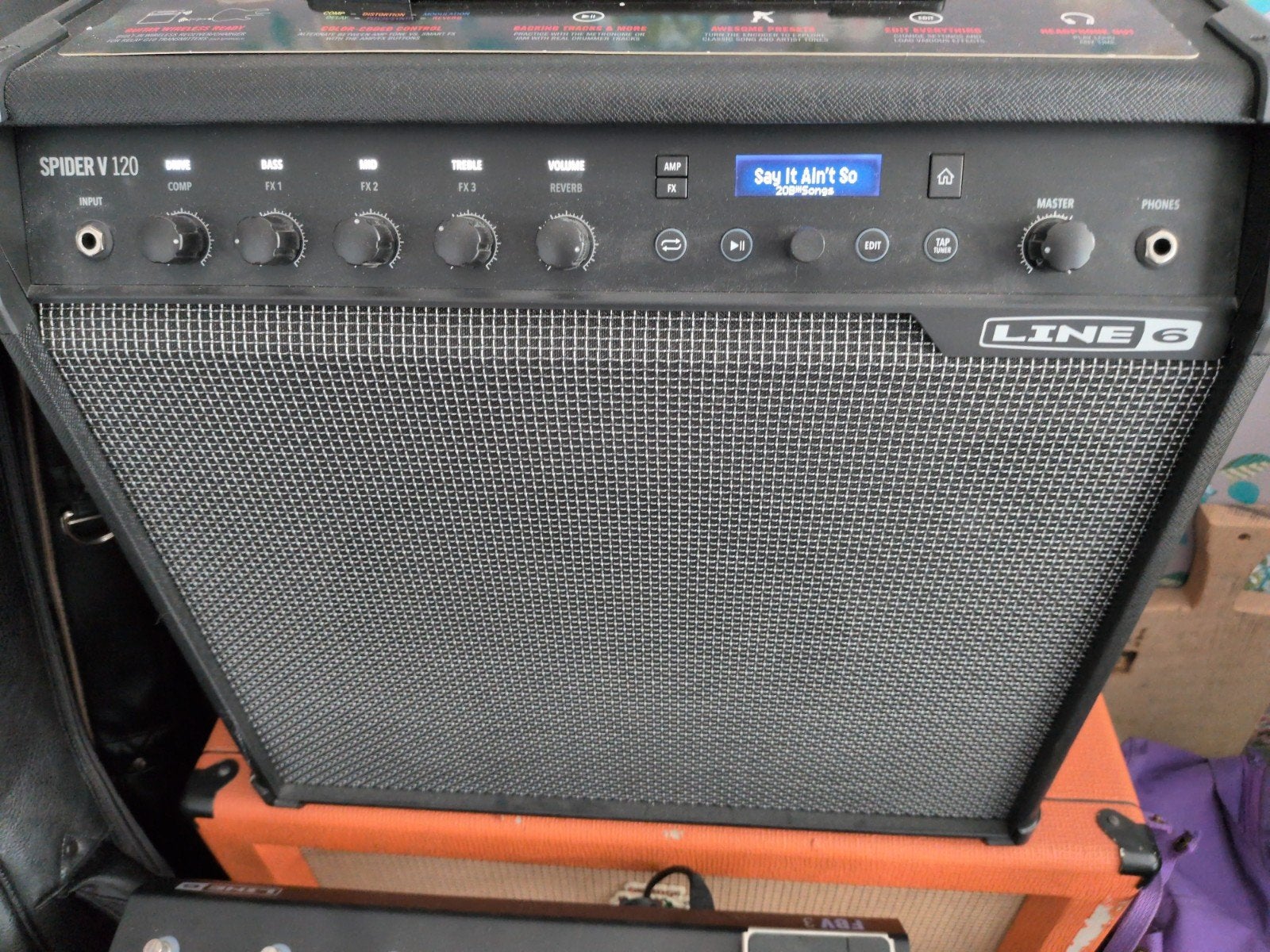 Line 6 Spider V 120 gitaarversterker met FBV3, Ophalen, Zo goed als nieuw, Gitaar, 100 watt of meer