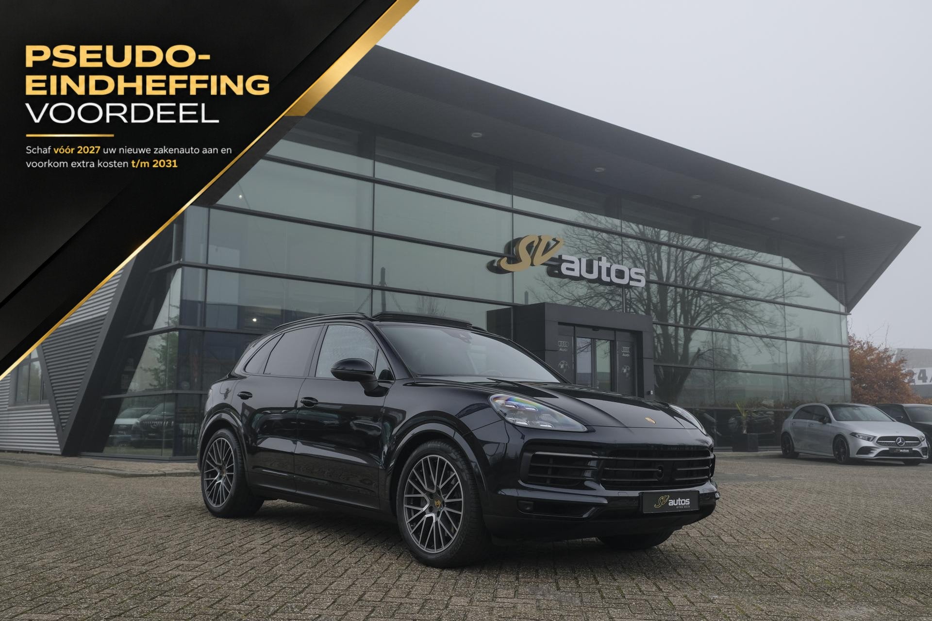 Porsche Cayenne S 2.9 V6 441pk Panoramadak Luchtvering Matri, Auto's, Automaat, Cayenne, Gebruikt, Bedrijf