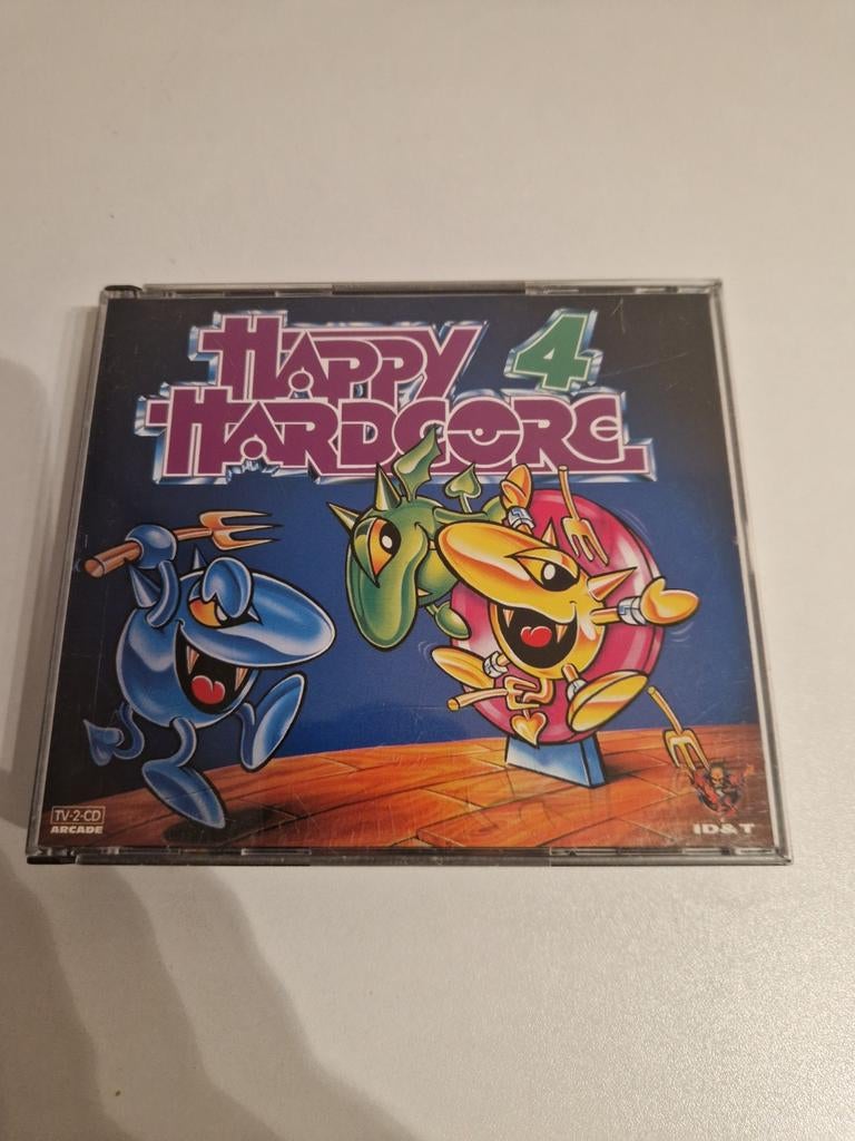 Happy hardcore 4 id&t thunderdome, Cd's en Dvd's, Cd's | Dance en House, Zo goed als nieuw, Dance Populair, Verzenden
