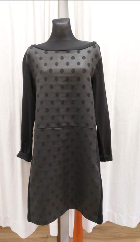 Cora Kemperman jurk maat XL, Kleding | Dames, Zwart, Maat 46/48 (XL) of groter, Ophalen of Verzenden, Zo goed als nieuw