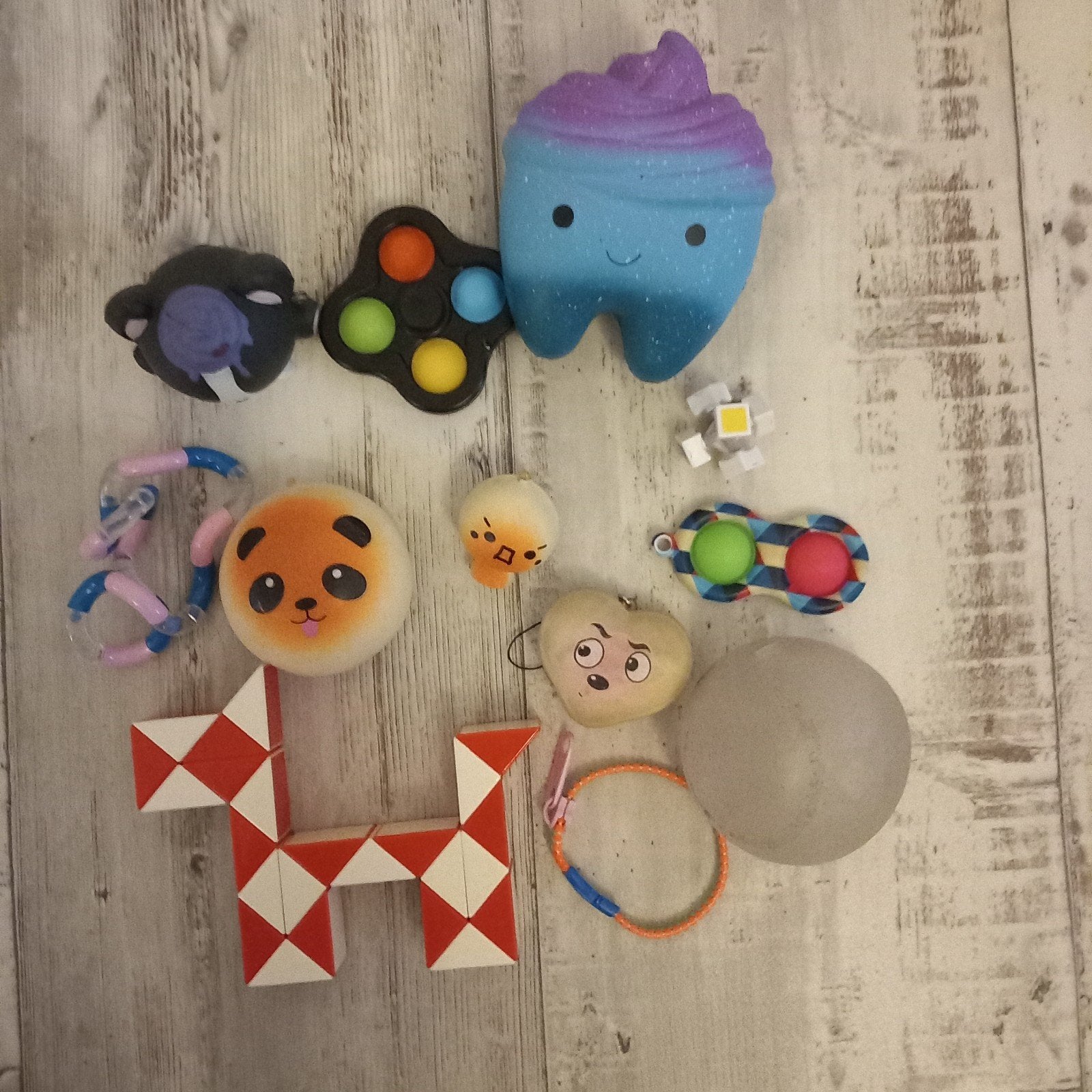 Grote collectie fidget toys en stressballen, Ophalen, Gebruikt, Jongen of Meisje