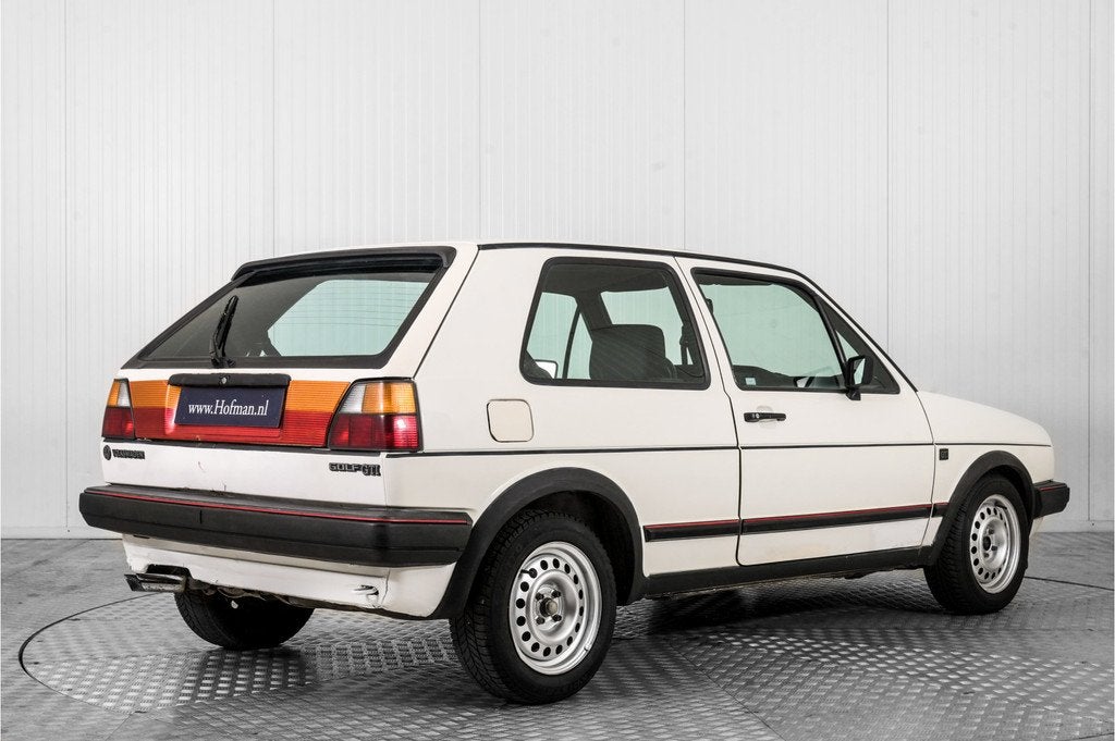 Volkswagen Golf 1.8 GTI (bj 1987), Voorwielaandrijving, Gebruikt, 4 cilinders, Wit