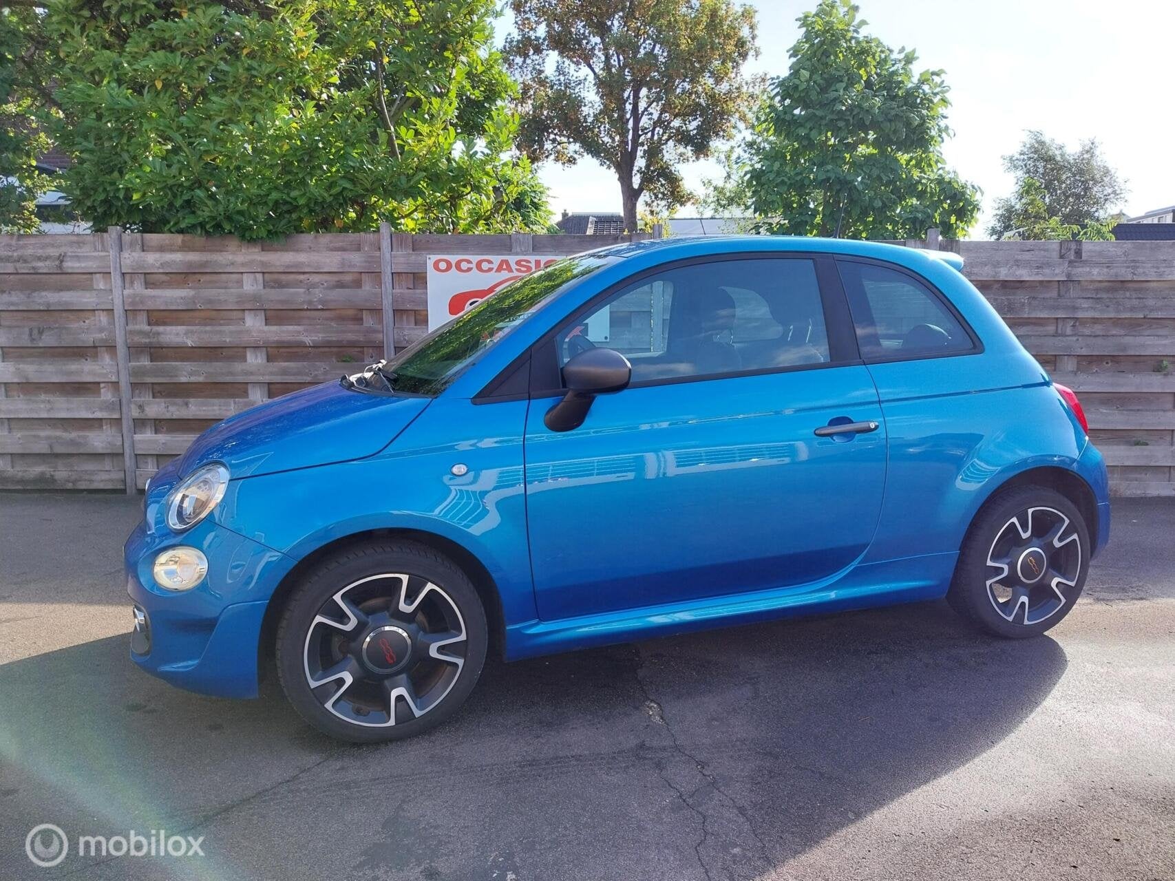 Fiat 500 S 1.2 Climate, Navi, 16''velgen, Cruise, Auto's, Voorwielaandrijving, Gebruikt, 4 cilinders, 840 kg