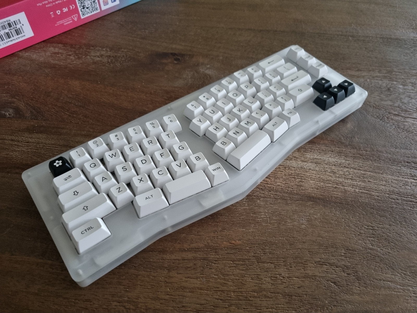 Akko ACR Pro Alice Plus Toetsenbord - Ergonomisch RGB, Computers en Software, Ophalen, Ergonomisch, Zo goed als nieuw, Qwerty