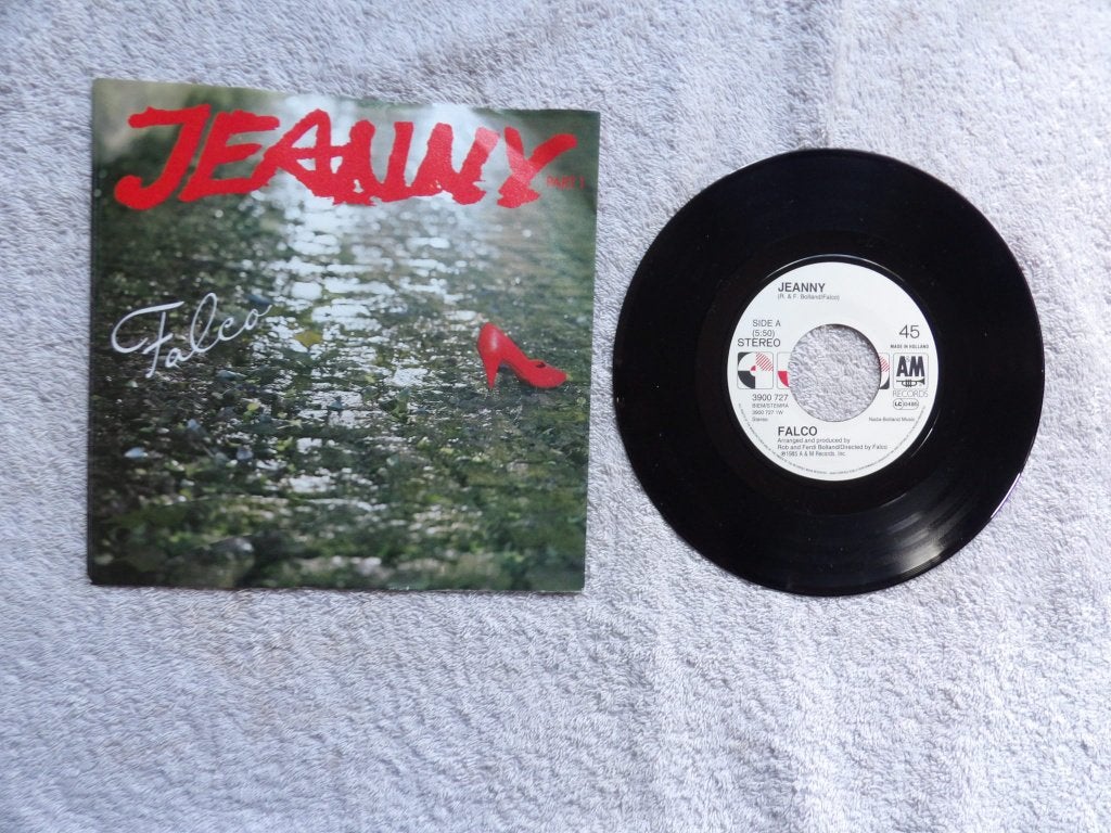Falco - JEANNY ( part 1 ), Gebruikt, 7 inch, Ophalen of Verzenden, Pop