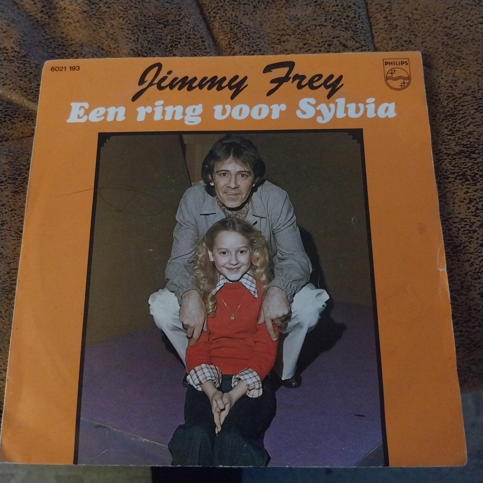Jimmy Frey - Een ring voor Sylvia / Demona (Single, 1978), Gebruikt, Fotohoes, 7 inch, Single