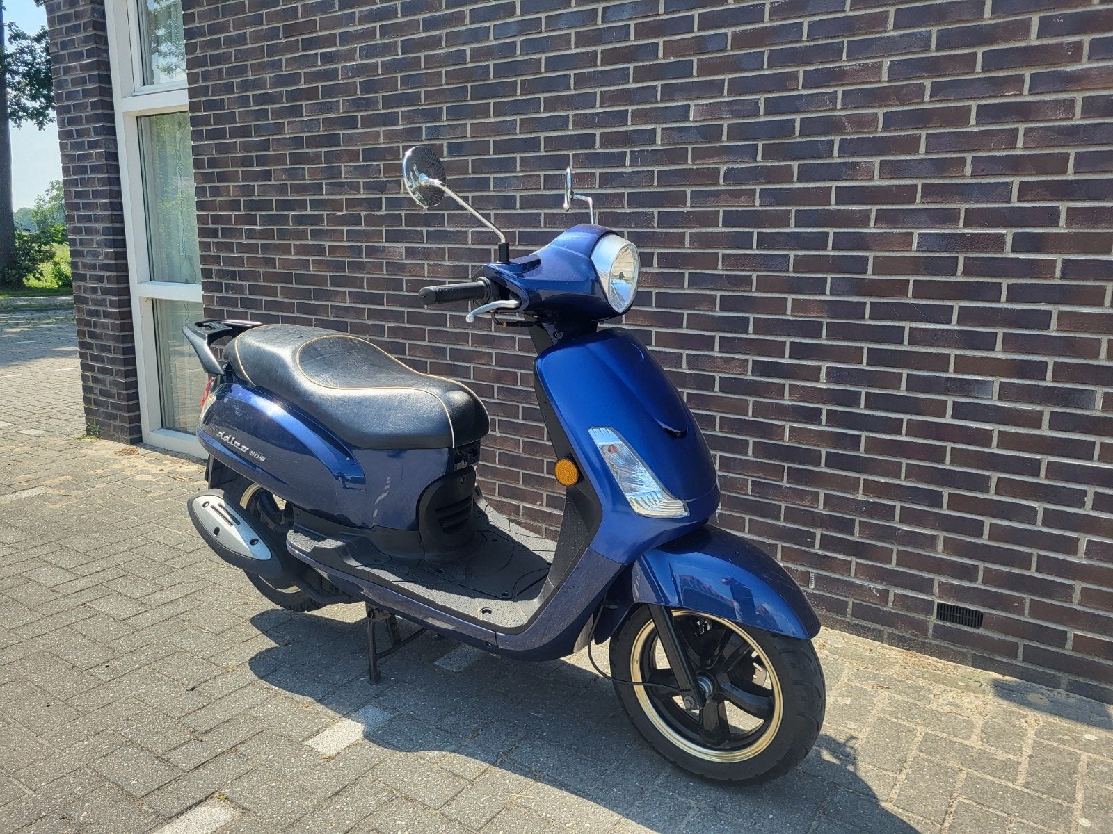 Sym Fiddle 2 snorscooter met fiddle 3 velgen !!!, Ophalen, Gebruikt, Benzine, Fiddle