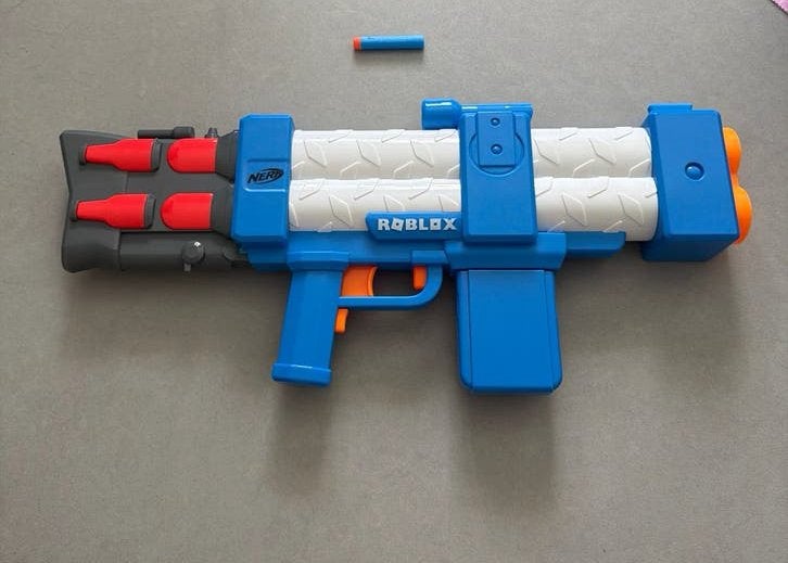 Nerf Roblox Blaster met Darts, Ophalen of Verzenden, Gebruikt, Jongen of Meisje