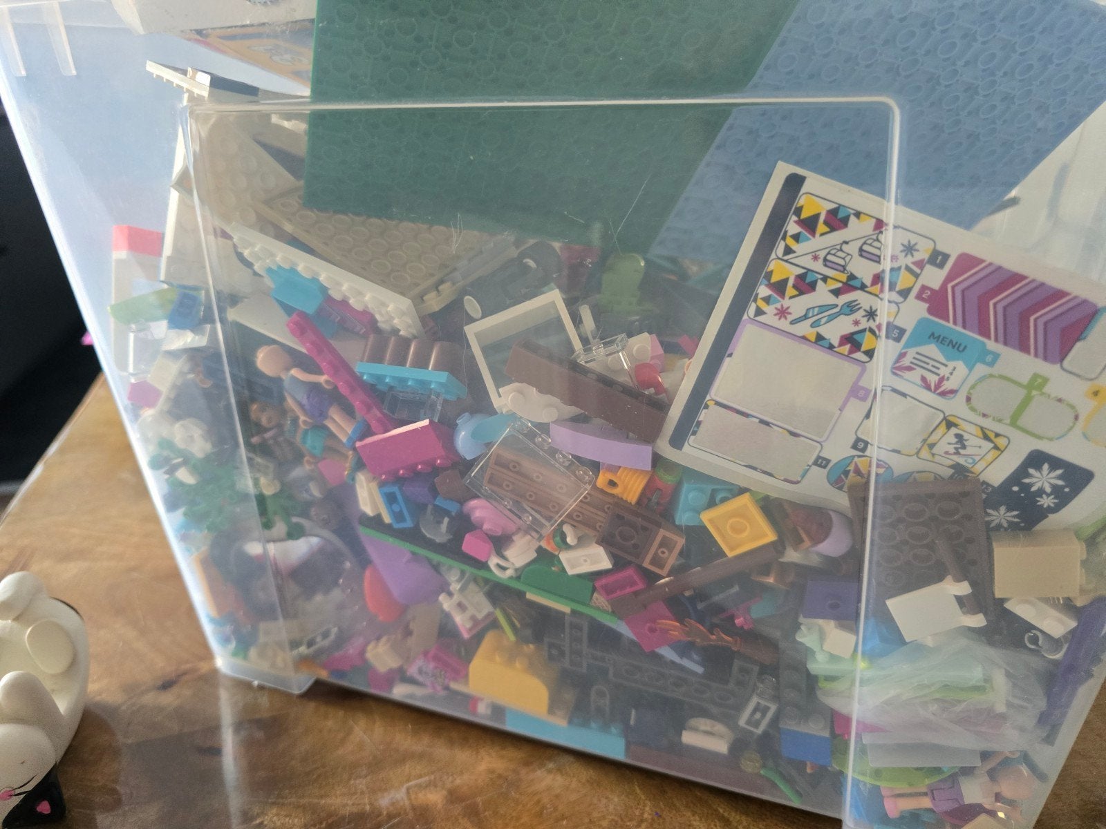 20 Liter box vol met lego friends, Lego, Friends, Ophalen of Verzenden, Zo goed als nieuw