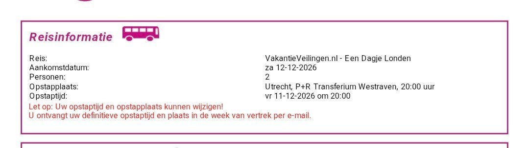 2 Personen Londen, Twee personen, Vliegtuig, Met bestemming of datum