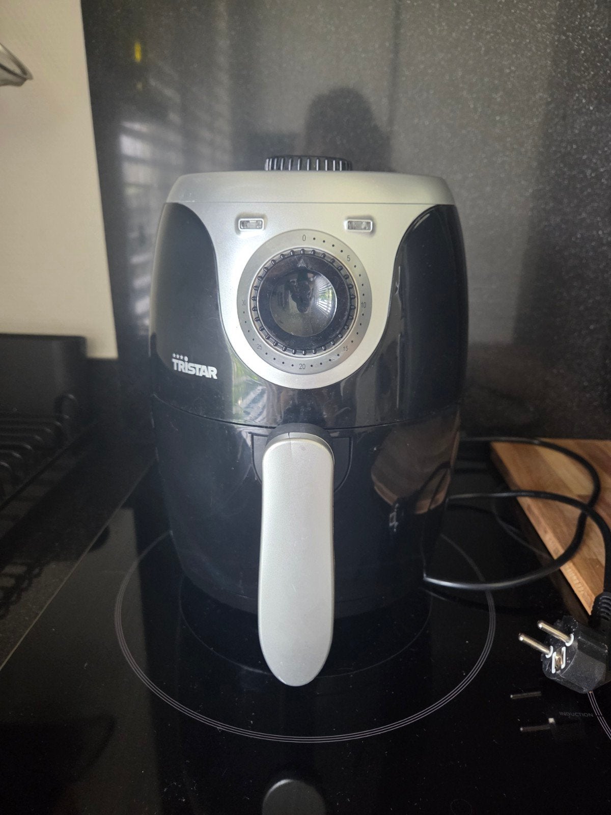 Tristar mini airfryer rond (diameter 16.5 cm), Ophalen of Verzenden, Airfryer, Minder dan 750 gram