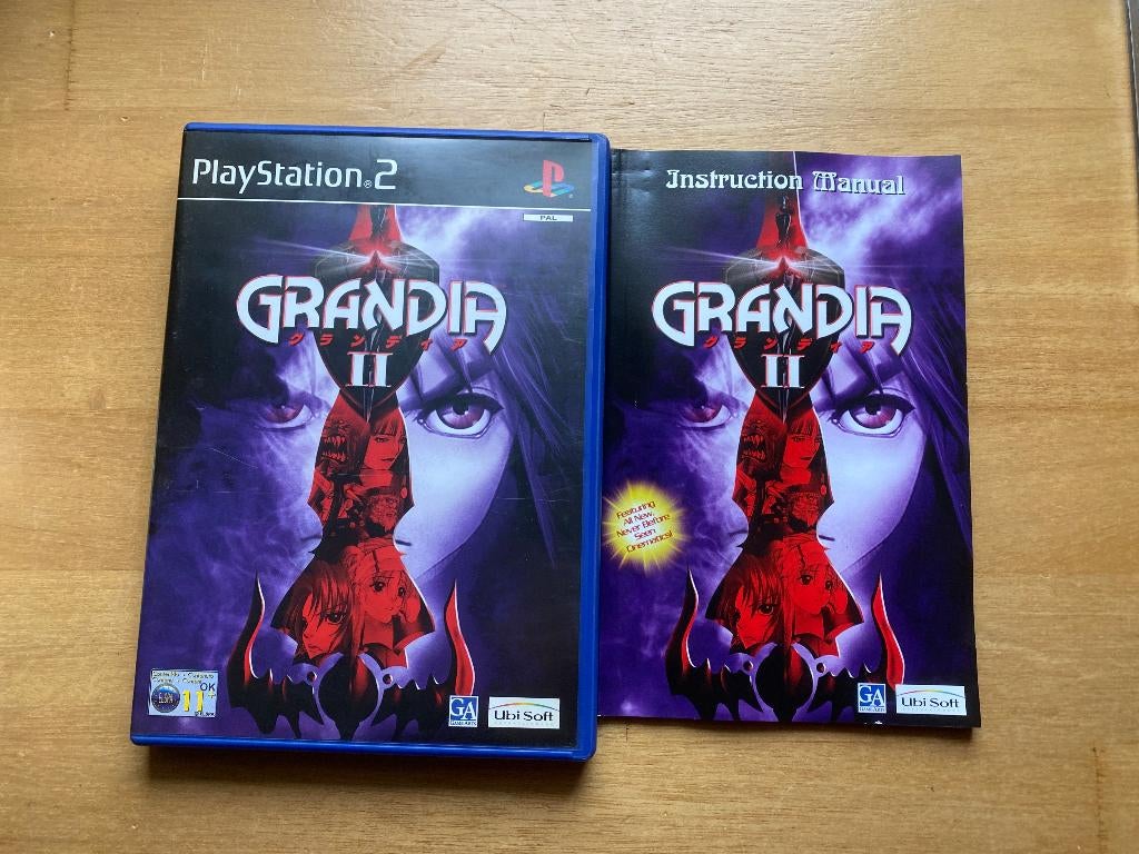 grandia II ps2, Spelcomputers en Games, 1 speler, Racen en Vliegen, Ophalen of Verzenden, Zo goed als nieuw
