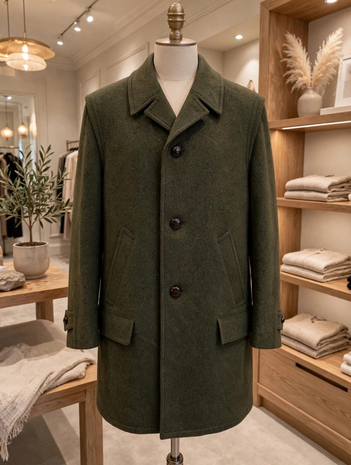 Salko Austria Loden Jas Unisex - Exclusieve Schurwol, Ophalen of Verzenden, Zo goed als nieuw, Maat 46/48 (XL) of groter, Groen