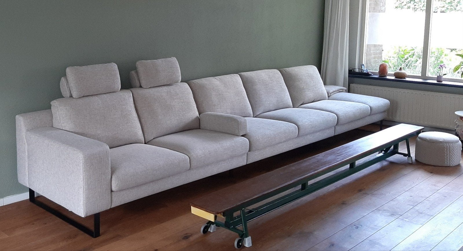 Bank van Montel Montelex plus shine - Zo goed als nieuw, Ophalen, 300 cm of meer, 75 tot 100 cm, Zo goed als nieuw