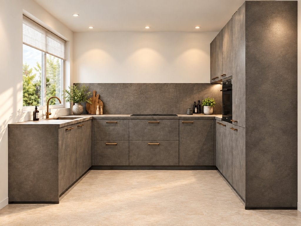HU18 Stijlvolle designkeuken met BORA Pure kookplaat