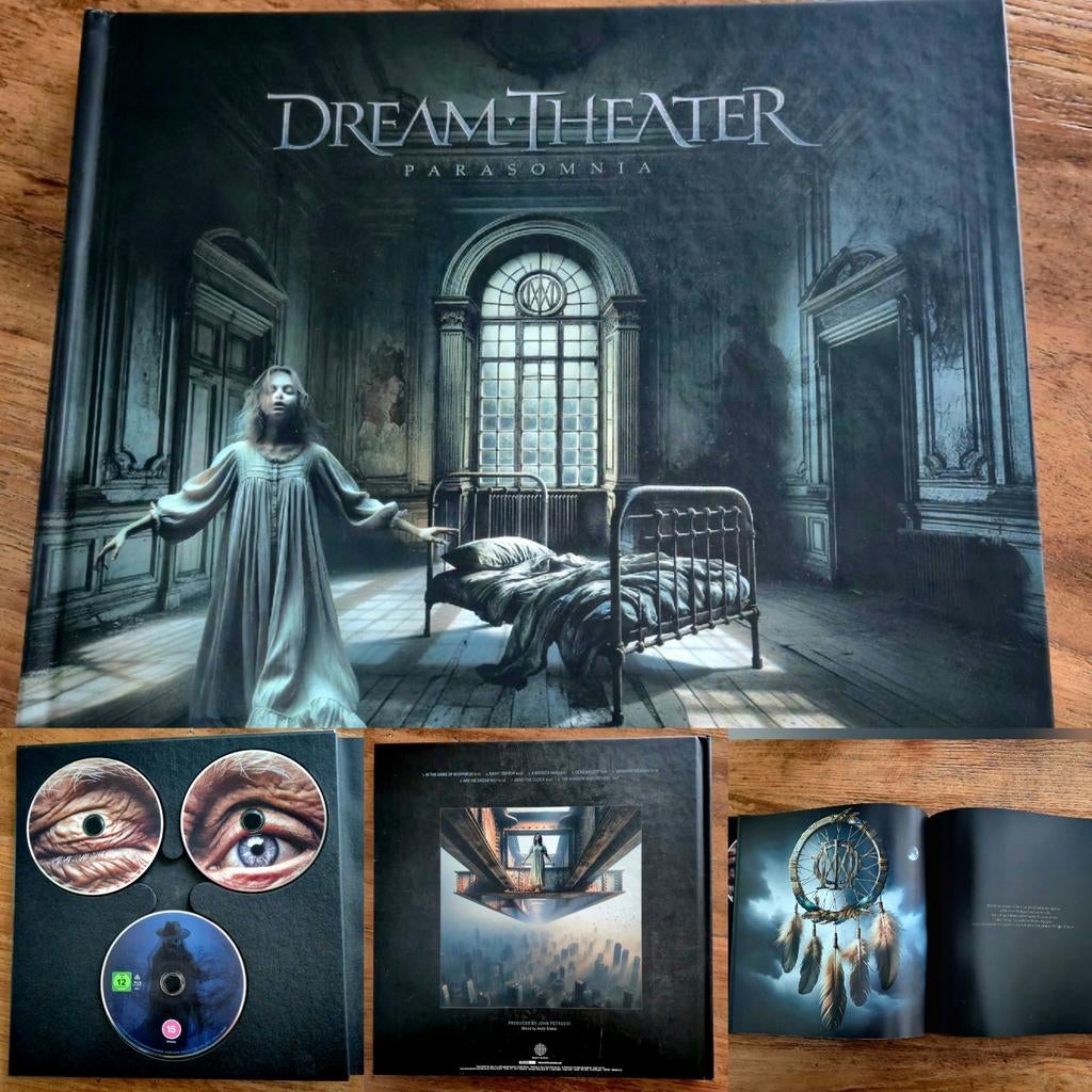 Dream Theater - Parasomnia Ltd. Deluxe - 2CD + Bluray, Cd's en Dvd's, Cd's | Hardrock en Metal, Ophalen of Verzenden, Zo goed als nieuw