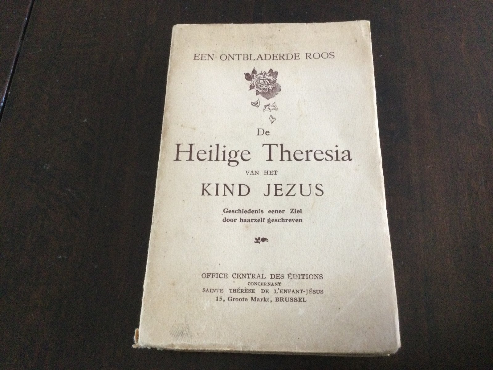 Antiek boek de Heilige Theresia van het kindje Jezus, Ophalen of Verzenden, Gelezen