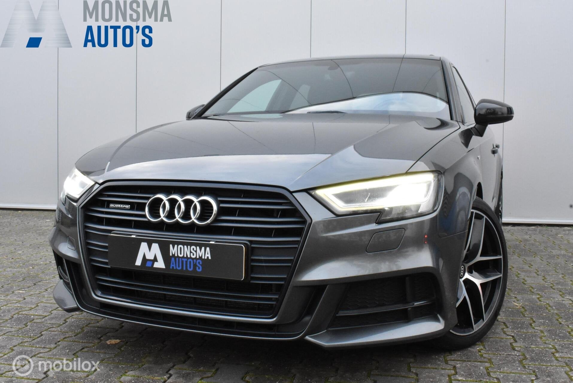 Audi A3 Sportback 2.0 TFSI quattro S-Line Pano Virtual Leder, Automaat, 730 kg, Euro 6, 1984 cc