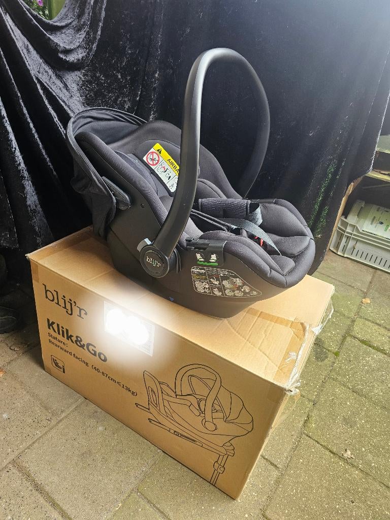 Blij'r maxicosi met isofix, Nieuw, Ophalen of Verzenden, Isofix, 0 t/m 13 kg