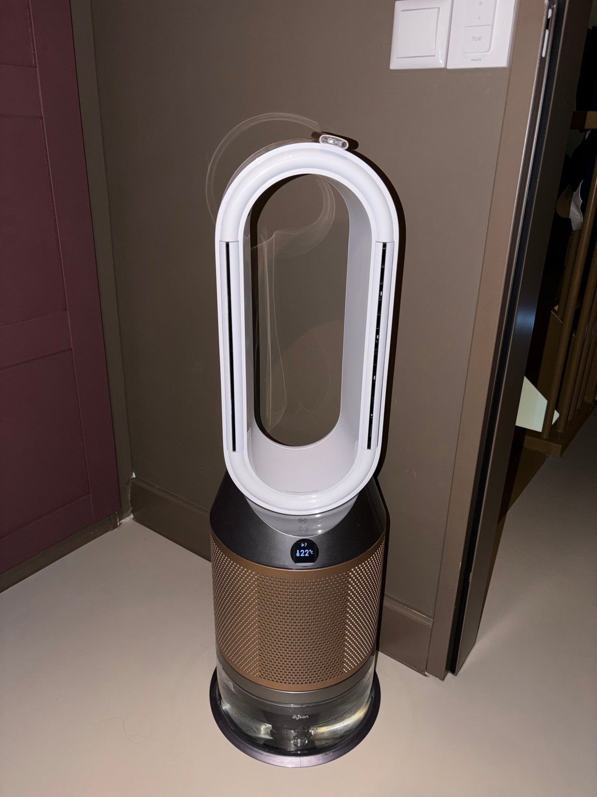 Dyson Purifier Humidify+Cool Formaldehyde™ (Wit/Goud), Ophalen, Zo goed als nieuw, Luchtbevochtiger