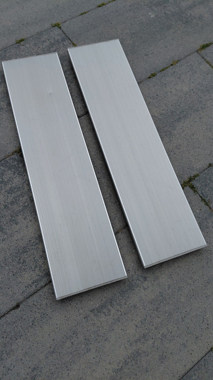 Aluminium bankjes voor rubberboot - 81x20 cm, Ophalen of Verzenden